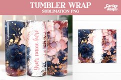 Tumbler Sublimation Wrap, Alcohol Ink Tumbler Wrap Product Image 4