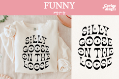 Silly Goose on the Loose SVG Product Image 1