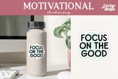 Inspirational Sticker, Motivational Sticker, Printable PNG Product Image 1