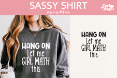Sassy Girl Quote SVG PNG Bundle Product Image 6