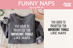 Funny Naps Designs Bundle, Sassy Girl Quote Design Bundle Product Image 4
