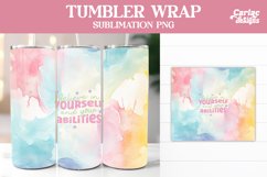 Tumbler Sublimation Wrap Bundle, Motivational Tumbler Wrap Product Image 8