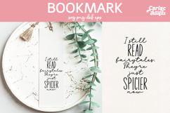 Smut Book Lover Bookmark SVG, Printable Bookmarks Product Image 14