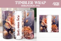 Tumbler Sublimation Wrap, Alcohol Ink Tumbler Wrap Product Image 7