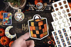 Macabre Gothic Curio Sticker Product Image 1