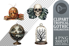 Macabre Gothic Scholar Sublimation Product Image 1