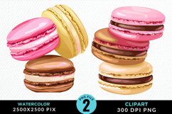 Macaron Sublimation PNG Clipart Product Image 1