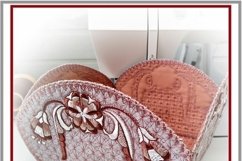 Machine embroidery design in the hoop breadbox - home decor Product Image 2