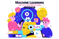 10 Machine Learning Illustration Product Image 1