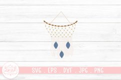 Macrame Wall Hanging Cartoon Clipart Design Product Image 1