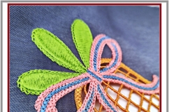 Easter Carrot Cutwork Richelieu Machine Embroidery Design Product Image 3