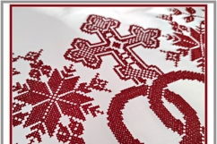 Alatyr star wedding cross stitch machine embroidery set Product Image 8