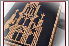 Catholic Cathedral ITH Passport Case Machine Embroidery File Product Image 7