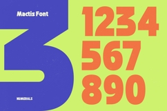 Mactis - Bold Sans Display Font Product Image 6