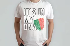It's in my DNA Madagascar Flag Fingerprint PNG Sublimation Product Image 2