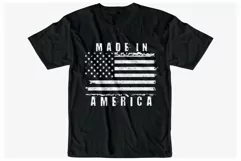 american flag urban street svg t shirt design Product Image 2