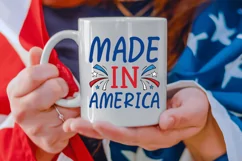 Made in america SVG, 4th of july SVG Design Product Image 3