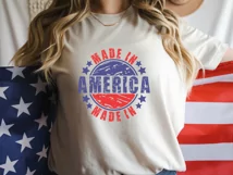 Made in America SVG |4th of july SVG | Patriotic Grunge Svg Product Image 4