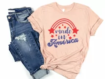 Made in America SVG |4th of july SVG | Patriotic Svg Product Image 3