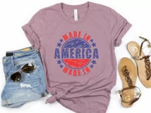 Made in America SVG |4th of july SVG | Patriotic Grunge Svg Product Image 3