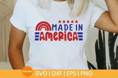 Made in America, 4th of July svg, patriotic, independence Product Image 1