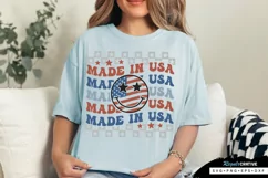 Made In Usa SVG, 4th Of July SVG Design Product Image 3