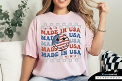 Made In Usa SVG, 4th Of July SVG Design Product Image 2