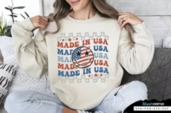 Made In Usa SVG, 4th Of July SVG Design Product Image 1