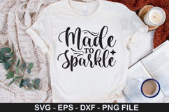 Newborn SVG Design - Made To Sparkle Product Image 4