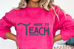 Made to Teach Svg Design Product Image 3