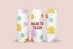 made to teach skinny tumbler sublimation design for 20oz and 30oz skinny tumbler sublimation wrap