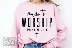 Made To Worship SVG PNG - In The Waiting God Is Working Product Image 2