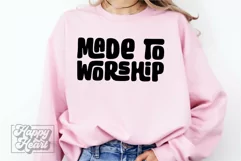 Made To Worship SVG - In The Waiting God Is Working PNG Product Image 2