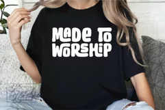 Made To Worship SVG - In The Waiting God Is Working PNG Product Image 4