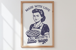Snarky Housewife SVG Bundle | Funny Retro Woman SVG PNG Product Image 6