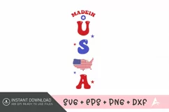 Made in USA SVG Design,Celebrate America SVG,USA SVG Product Image 1