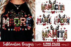Christmas Mamacita Sublimation MAMACITA, MAMÁ, MADRE, MAMI Product Image 4