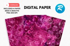 Magenta Digital Paper, Magenta Background Product Image 1