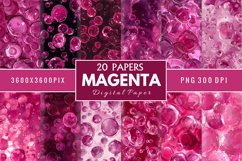 Magenta Digital Paper Bundle Product Image 1