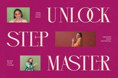 Magenta Rosalia - Tall Serif Display Font Product Image 9