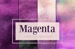 &lt;img src=&quot;Magenta watercolor texture&quot; alt=&quot;Magenta watercolor digital papers bundle&quot;&gt;