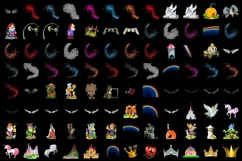 1000 MAGIC TRANSPARENT PNG FILES, PHOTOSHOP OVERLAYS Product Image 6