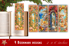 Fancy fabulous bookmarks, Sublimation Printable Product Image 1