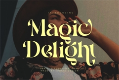 Magic Delight - Alternative Serif Font Product Image 1