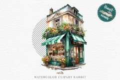 Magic European Style Store Bakery Shop Cafe House Detailed Cafe PNG Watercolor Transparent invitation t-shirt designs sublimation nursery kids printable art European Style Store, Shop Clipart, Cafe House png, Floral Bakery Transparent detailed clip art jp