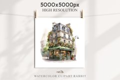 Magic European Style Store Bakery Shop Cafe House Detailed Cafe PNG Watercolor Transparent invitation t-shirt designs sublimation nursery kids printable art  European Style Store, Shop Clipart, Cafe House png, Floral Bakery Transparent detailed clip art j