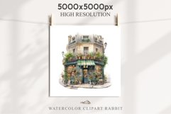 Magic European Style Store Bakery Shop Cafe House Detailed Cafe PNG Watercolor Transparent invitation t-shirt designs sublimation nursery kids printable art  European Style Store, Shop Clipart, Cafe House png, Floral Bakery Transparent detailed clip art j