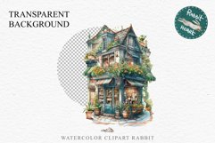 Magic European Style Store Bakery Shop Cafe House Detailed Cafe PNG Watercolor Transparent invitation t-shirt designs sublimation nursery kids printable art European Style Store, Shop Clipart, Cafe House png, Floral Bakery Transparent detailed clip art jp