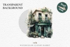 Magic European Style Store Bakery Shop Cafe House Detailed Cafe PNG Watercolor Transparent invitation t-shirt designs sublimation nursery kids printable art  European Style Store, Shop Clipart, Cafe House png, Floral Bakery Transparent detailed clip art j