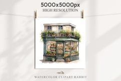 Magic European Style Store Bakery Shop Cafe House Detailed Cafe PNG Watercolor Transparent invitation t-shirt designs sublimation nursery kids printable art  European Style Store, Shop Clipart, Cafe House png, Floral Bakery Transparent detailed clip art j